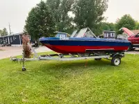16 foot fiberglass boat