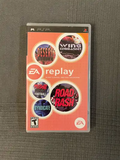 EA Replay Collection PSP video game , View more