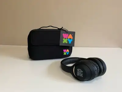 WAXY Wireless Headphones with Case (NEW), View more