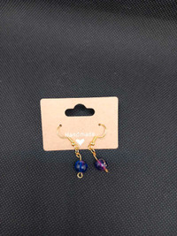 Colorful bead earrings
