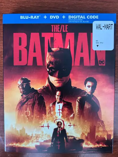 The Batman (Blu-Ray/DVD, 2022) With Slipcover NEW, View more