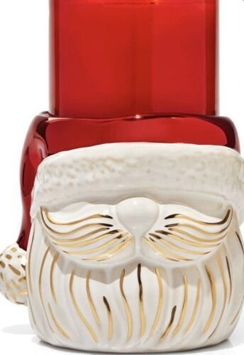 2021 Bath & Body Works Christmas Santa  Candle Holder - New! in Holiday, Event & Seasonal in Brandon