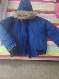 Blue canada goose jacket