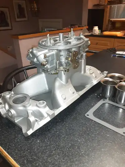 No emails, calls only. 289-339-7137 Refurbished Holley 1050 cfm Dominator and Weiand Intake Combo. C...