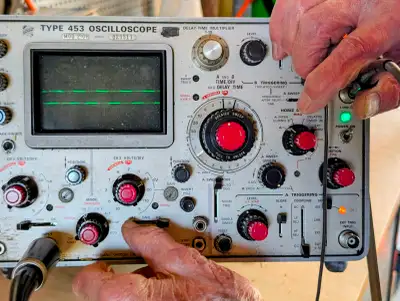 Tektronix Type 453 Oscilloscope, View more