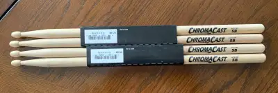 Drum sticks - Chromacast Hickory 5B - New, View more