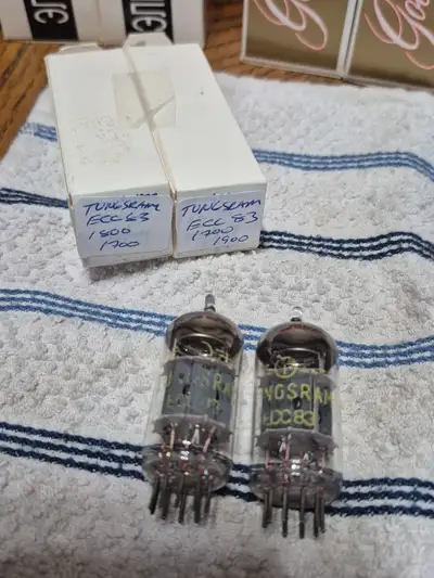 Tungsram 12AX7 pair, View more