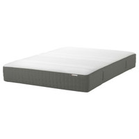 IKEA HAUGSVÄR spring mattress, Queen, plush