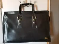 Vintage McBrine Leather Briefcase 
