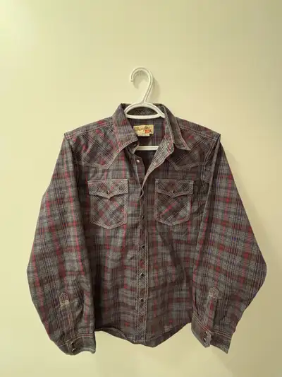 Youth Wrangler 20X XL Snap Up Ranch Shirt, View more