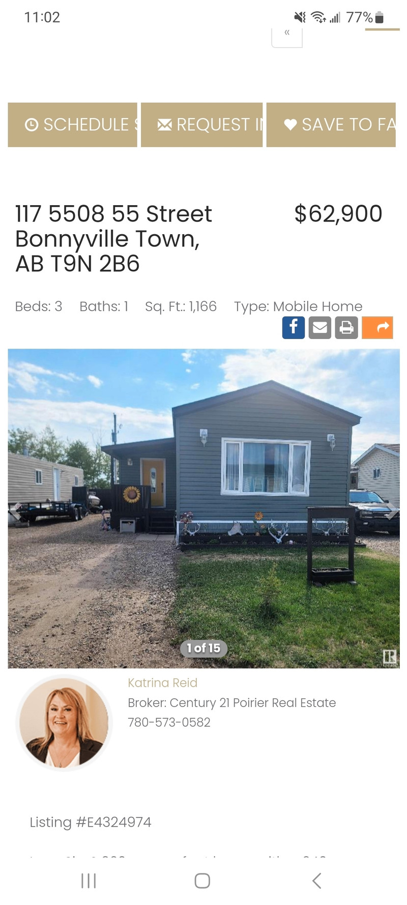Mobile home, NEW PRICE Houses for Sale Edmonton Kijiji