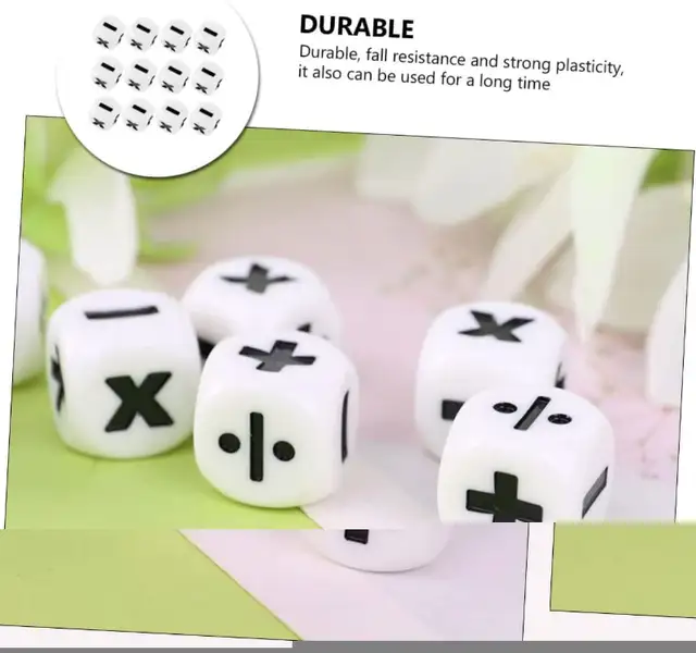 12pcs Learning Aid Classroom Accessories Strategy Dice Game Dice in Toys & Games in City of Toronto - Image 3