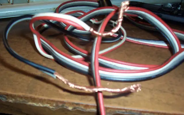 RED . GREY, WHITE & BLACK  CABLE +++++499035244080680964