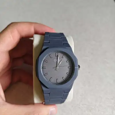 Beautiful Dark Grey Soft Touch Sport Watch, View more