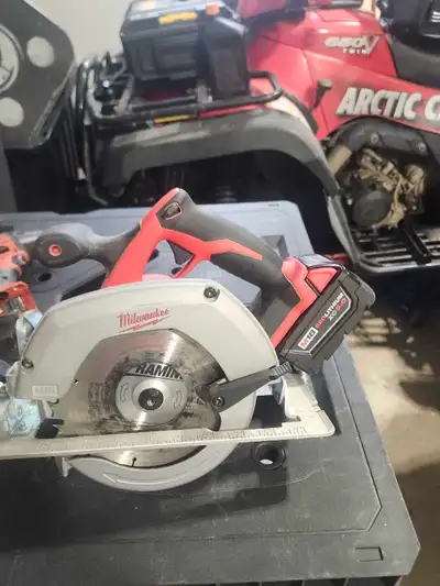 Milwaukee 6-1/2 circular saw, View more