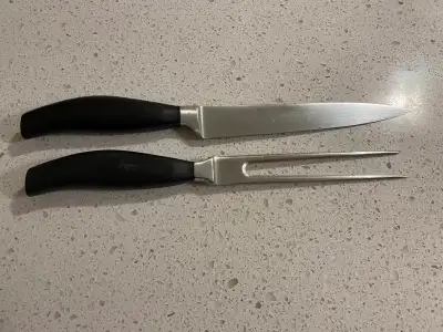 J. A. Henkels Five Star Series 8" Knife/Fork Carving Set, View more
