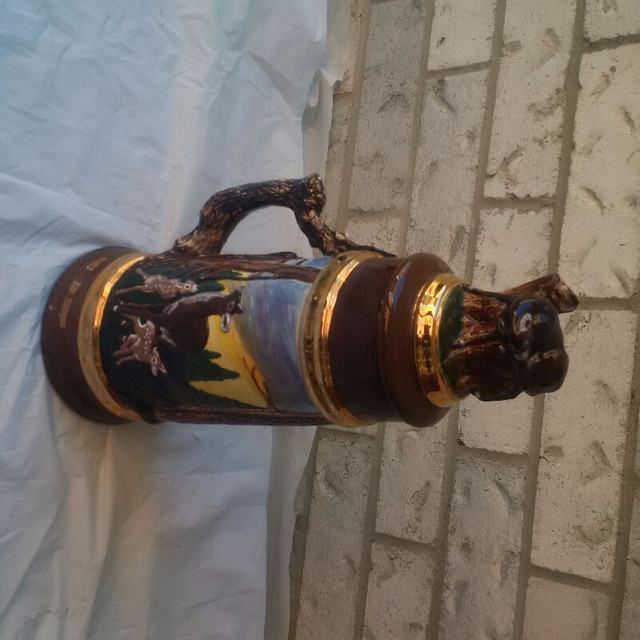 TORCH/PHONE, BEER STEIN,ANTIQUE LUNCH PAIL* SEE EACH PRICE in Arts & Collectibles in Mississauga / Peel Region - Image 3