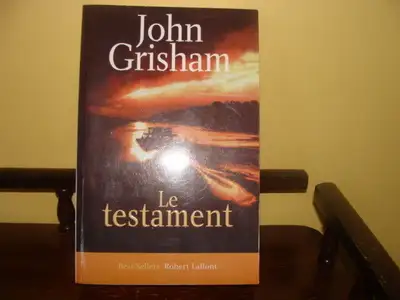 Livre, Le Testament, par John Grishman, Best-Sellers, View more