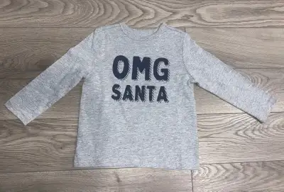 Chandail OMG Santa - New (Size 2), View more
