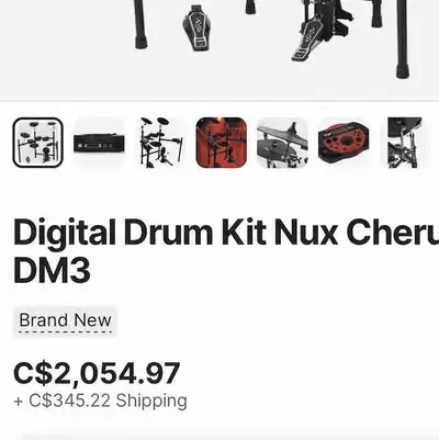 electric drum kit , View more