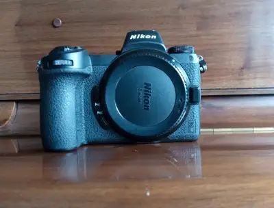 Nikon Z6. Includes Box, menu and strap. Priced to sell. Reason: Unexpected financial situation.