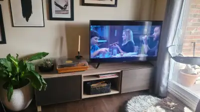 Like new TV console, View more