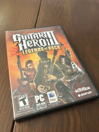 Guitar Hero 3 Legends Rock PC Mac DVD Rom Vintage Video Game