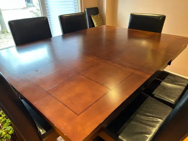 Bar Height Table with Ten Chairs in Dining Tables & Sets in Kingston - Image 3