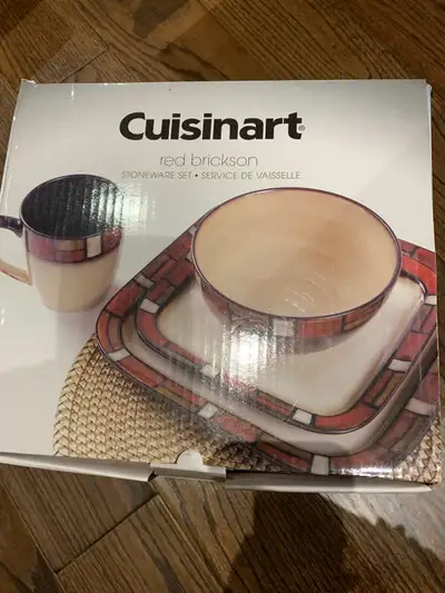 Cuisinart Stoneware Dinning Set 16pcs, View more