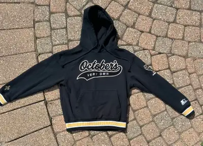 OVO October's Very Own X Starter Script Pullover Hoodie Black Go, View more