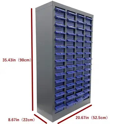 60 Drawers Parts Cabinet Bolt and Nut Tool Storage Cabinet054554, View more