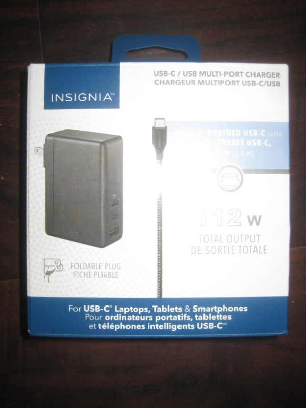 Insignia 20W USB-C Wall Charger. Fast Charger for iPhone 14, 13 in Cell Phone Accessories in Mississauga / Peel Region - Image 3