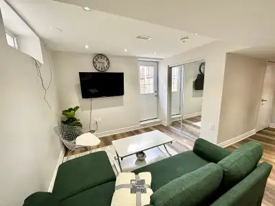 fully furnished basement apartment