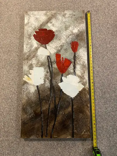 Artwork flowers . Posted in buy and sell, art, collectibles in Calgary. September 1, 2022