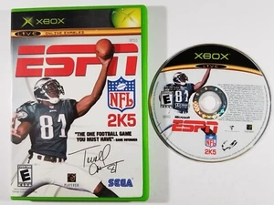 Very Good Condition Game Disk + Box ESPN NFL 2K5 Xbox $14, View more