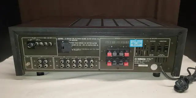 YAMAHA CR-840 NATURAL SOUND STEREO RECEIVER in General Electronics in City of Toronto - Image 8