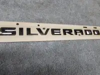 2007-2019 Chevrolet Silverado Black Door Emblems New GM items