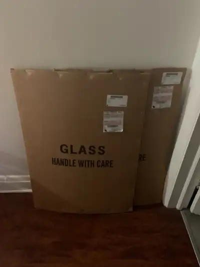 Rear driver and passenger side window. $20 each