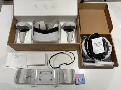 Meta Quest 2 VR Headset with Accessories, View more