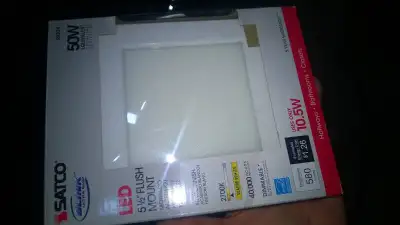 Satco S9324 Blink Flush Mount LED Fixture, View more