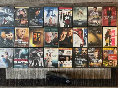 Large Lot DVDs movies action thriller comedy , View more