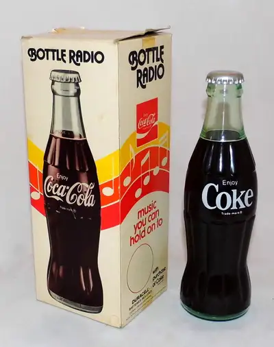 Collectable Coca-Cola Bottle Radio Where Heads Meet 150 Ottawa St. N. Hamilton, ON Open 10am-7pm Eve...
