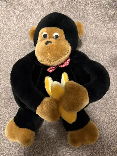 Vintage monkey mini backpack, View more