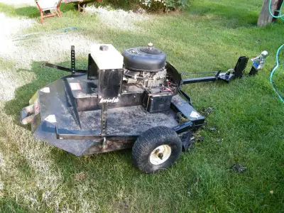 14 HP 48 IN. ATV Drawn Brush Cutter B and S Engine new belt and carb..