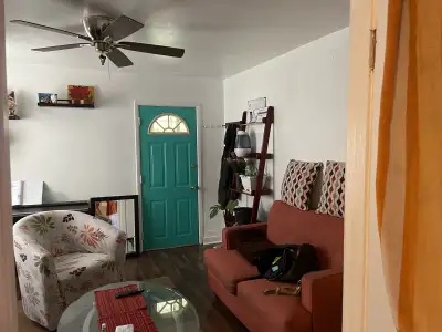 Studio apartment with side and back entrance for rent. $1000 all included,1 bedroom with private doo...