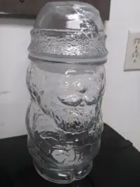 Santa jar with lid 