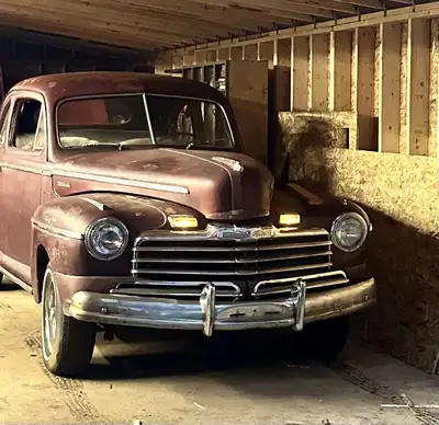 All original 1948 Mercury Monarch coupe with matching motor and transmission. Runs and drives, just...