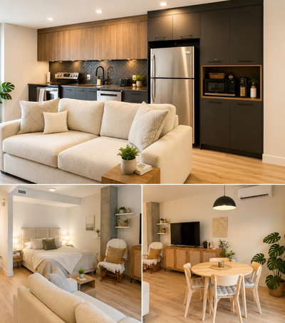 Cession de bail – Grand studio luxe | Tout inclus | Stationnement intérieur | Disponible 1er août. 1...
