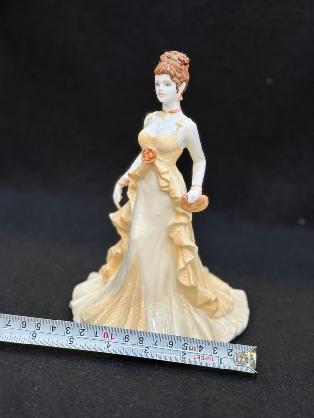 Vintage Coalport figurine with certificate- Beverley  in Arts & Collectibles in Hamilton - Image 3