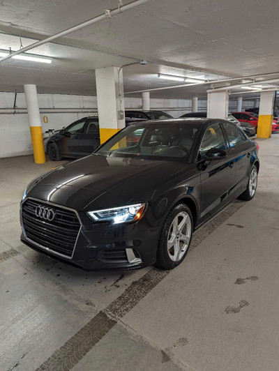 Audi A3 black under warranty 